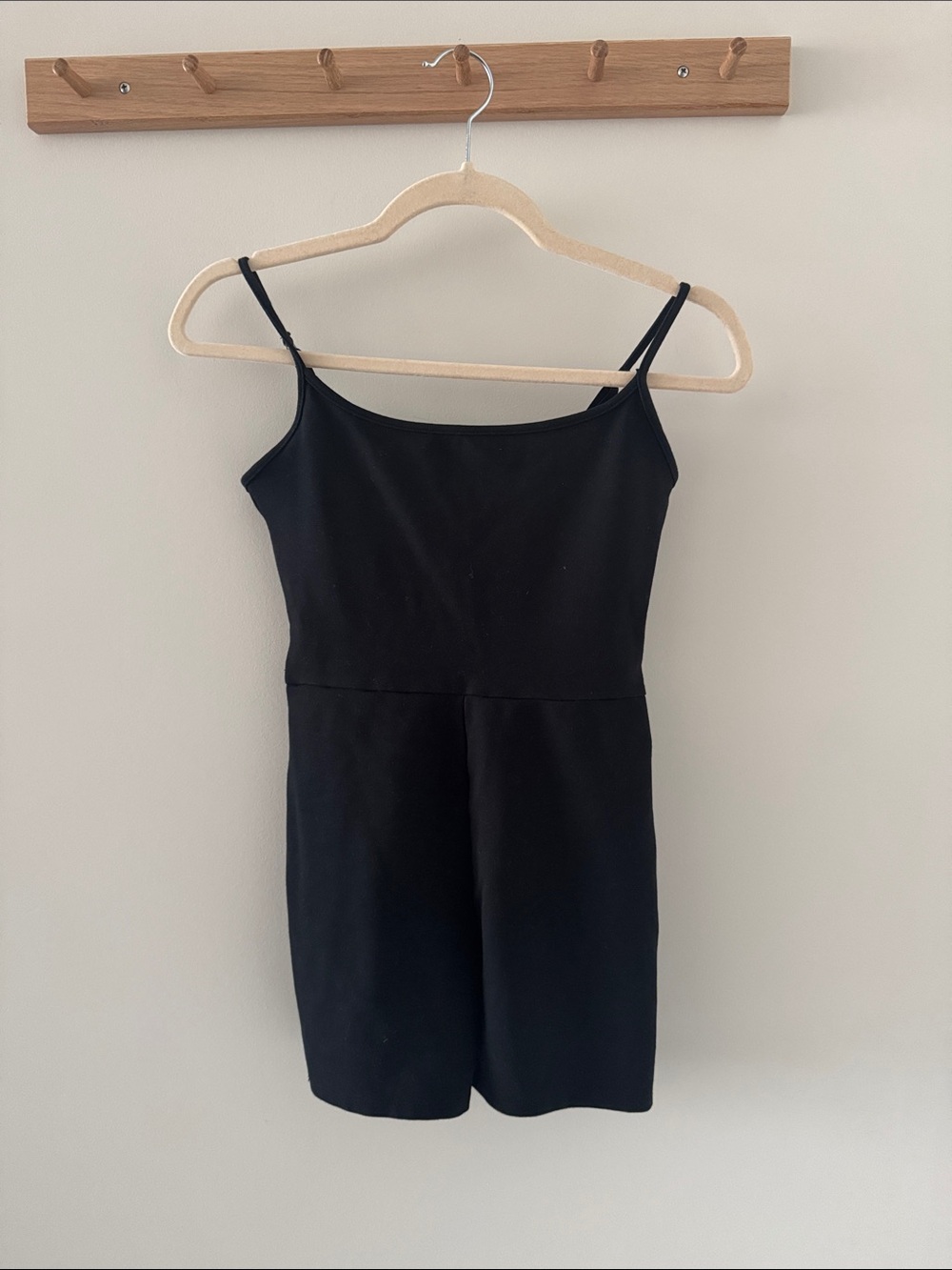 Black Spaghetti Strap Romper